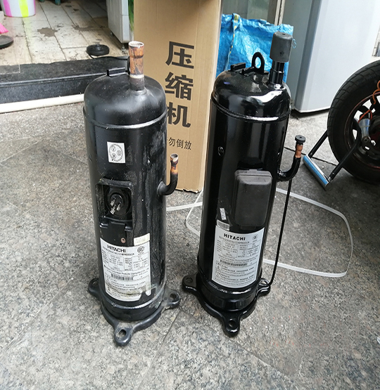 新乐中央空调压缩机的更换维修